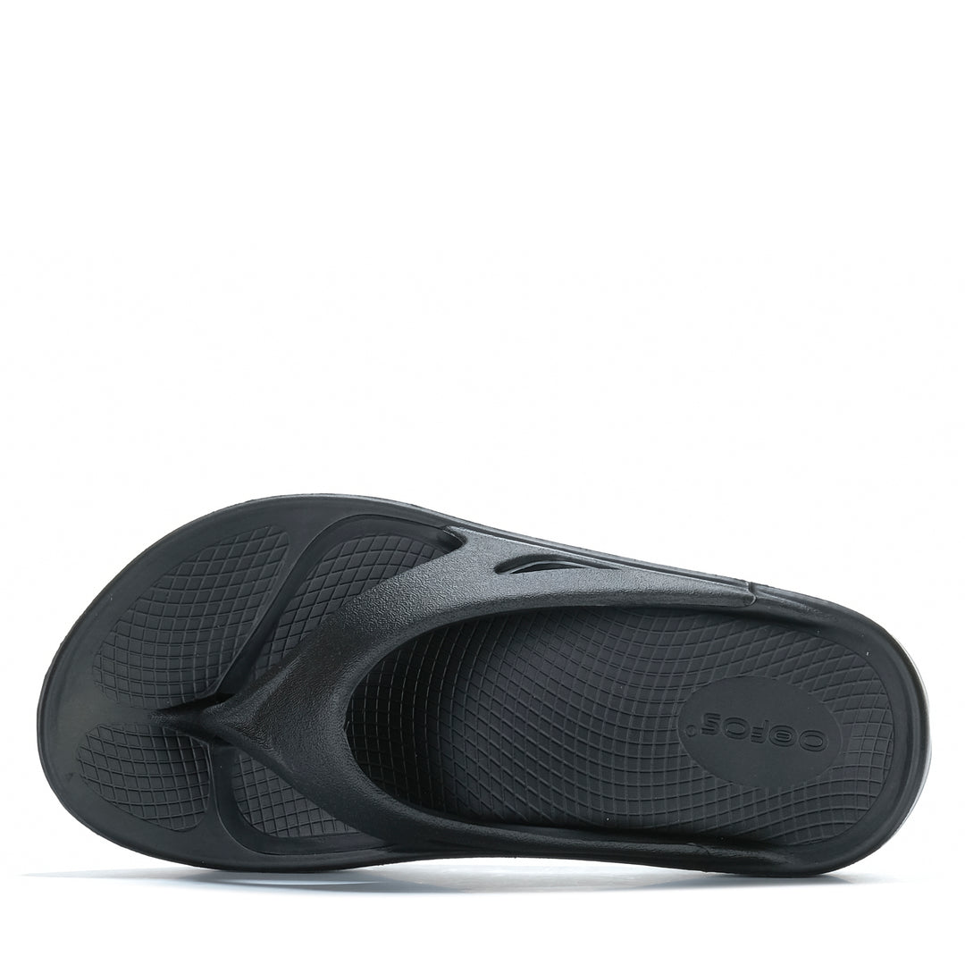 Oofos OOriginal Thong Black Unisex Sandals