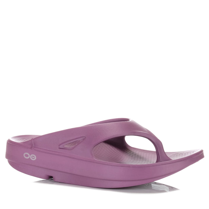 Oofos OOriginal Thong Plum, 10 US, 11 US, 6 US, 7 US, 8 US, 9 US, flats, jandals, oofos, pink, sandals, womens
