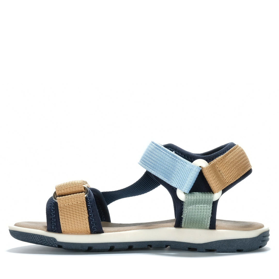 Pretty Brave Otis Ocean Combo Youth Sandals