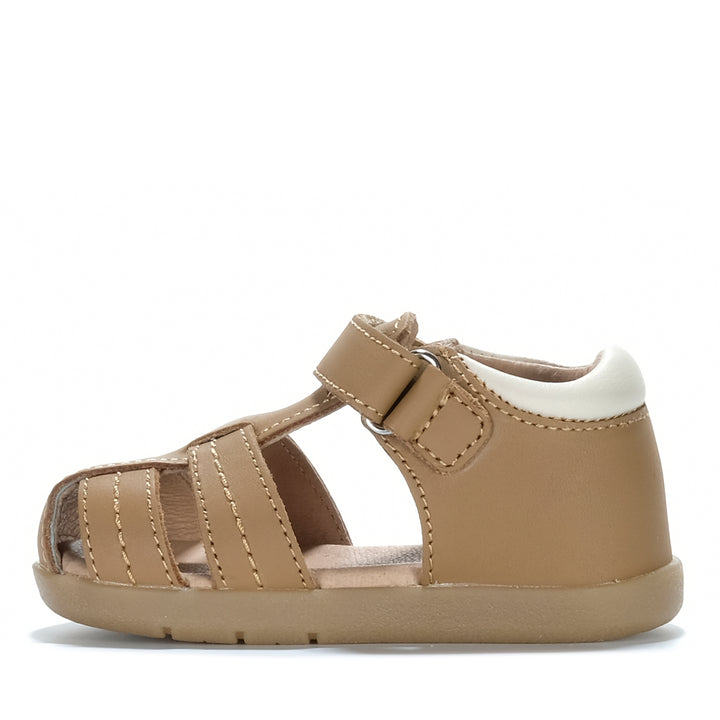 Pretty Brave Theo Tan Toddler Sandals