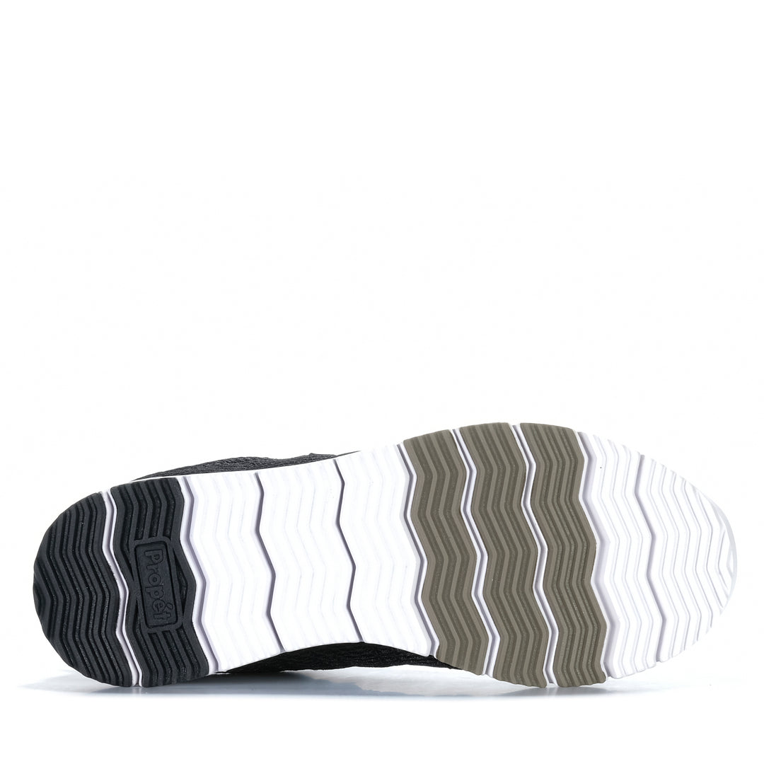 Propet Travel Mesh Black Womens Shoes