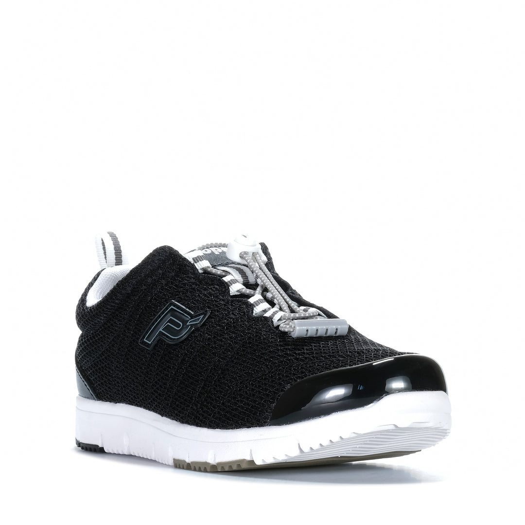 Propet Travel Mesh Black Womens Shoes