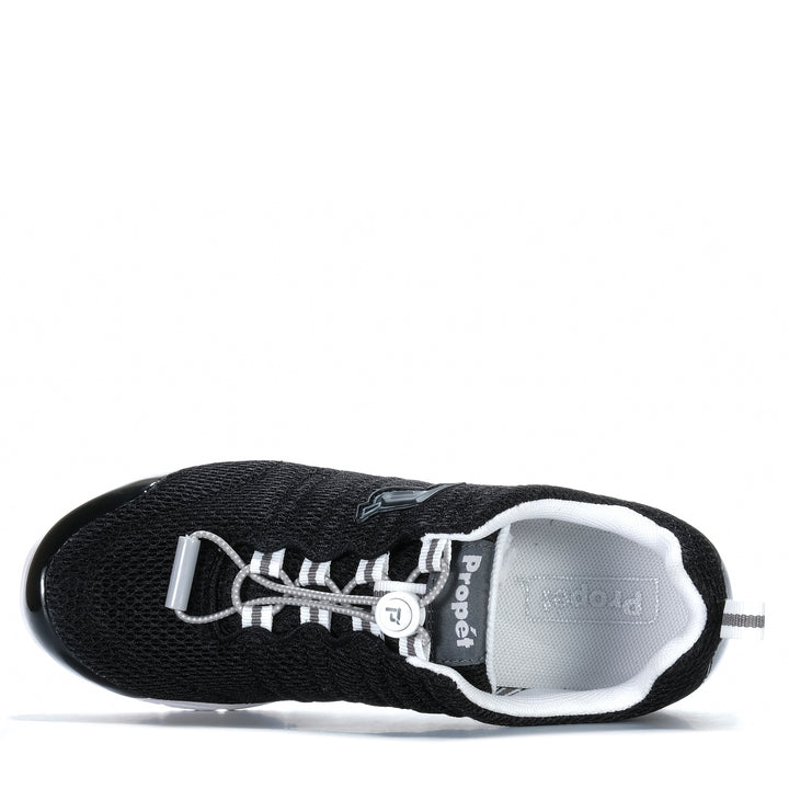 Propet Travel Mesh Black Womens Shoes