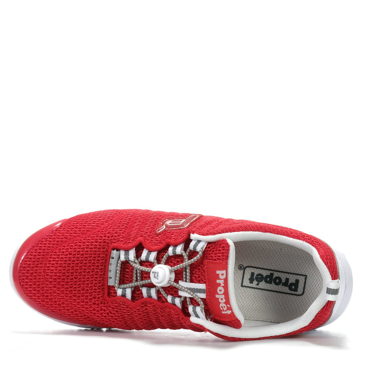 Propet Travel Mesh Red, 10 US, 11 US, 6 US, 7 US, 8 US, 9 US, flats, Propet, red, shoes, womens
