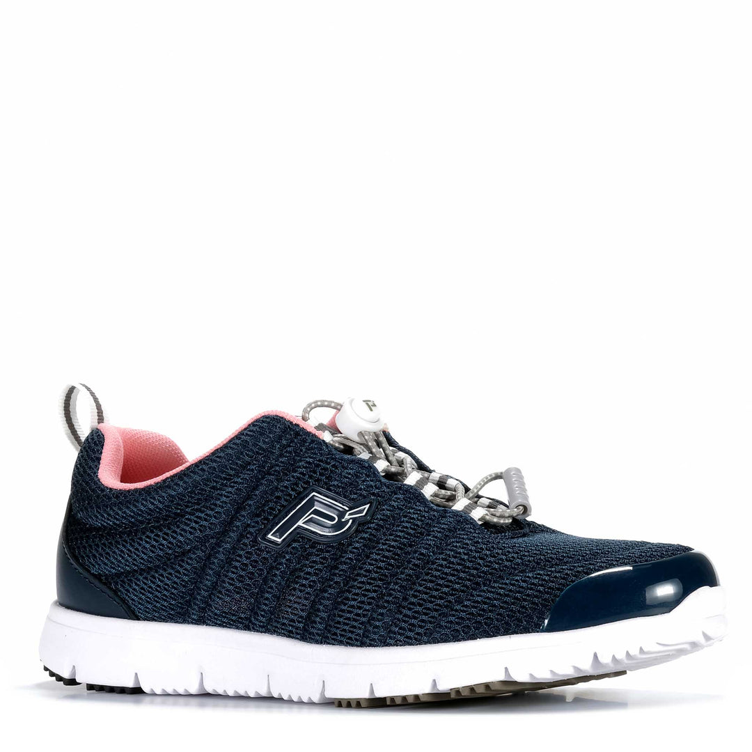 Propet TravelWalker II Womens Sneakers#color_navy-melon