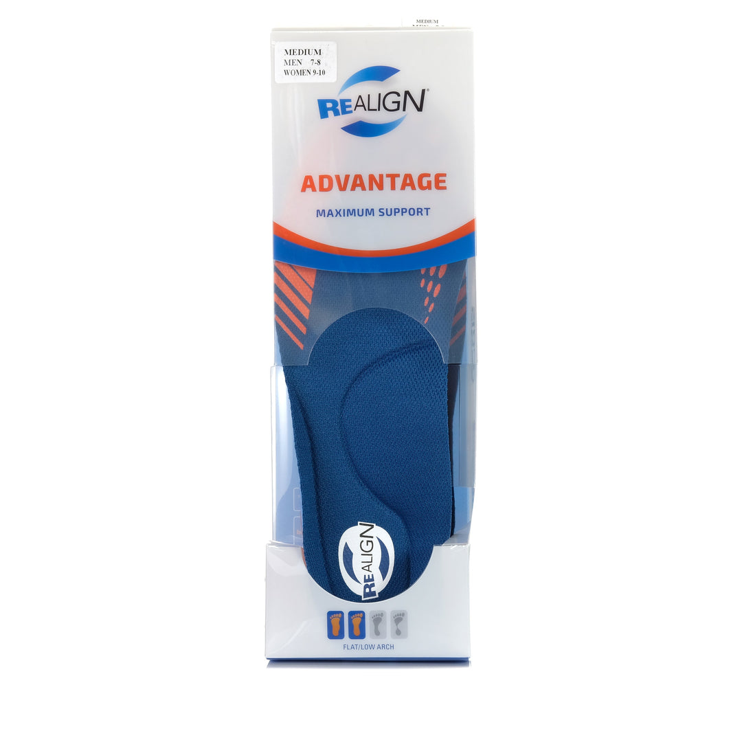 Realign Advantage Innersoles, accessories, innersoles, insoles, lge, med, mens, orthotics, realign, sml, womens