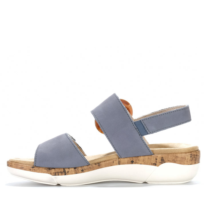 Remonte By Rieker Hayley R6853/14 Blue Womens Sandals