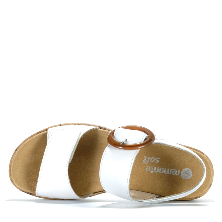 Remonte By Rieker Hayley R6853/80 White Womens Sandals