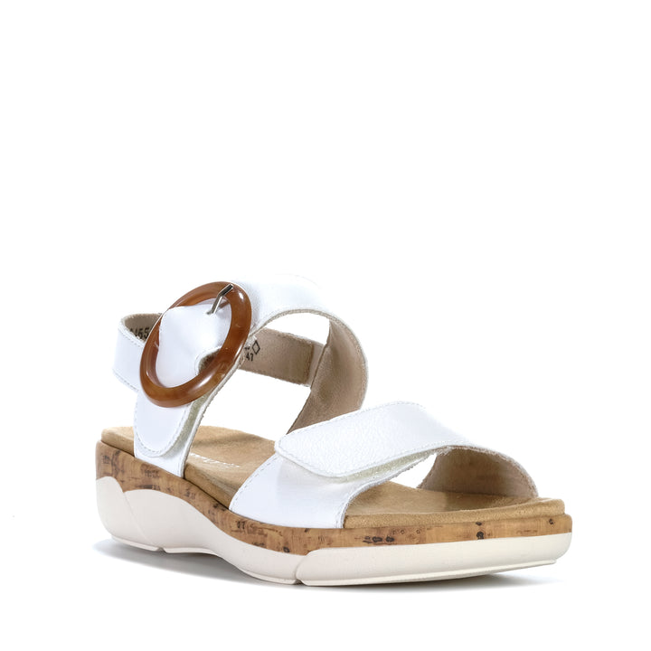 Remonte By Rieker Hayley R6853/80 White Womens Sandals