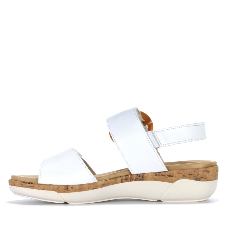Remonte By Rieker Hayley R6853/80 White Womens Sandals