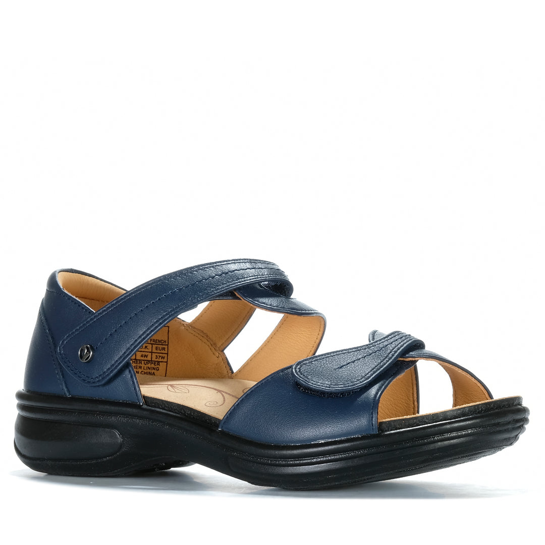 Revere Geneva Blue French Womens Sandals