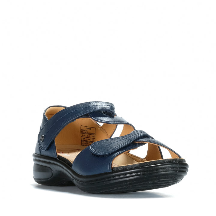 Revere Geneva Blue French Womens Sandals