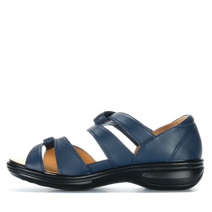 Revere Geneva Blue French Womens Sandals