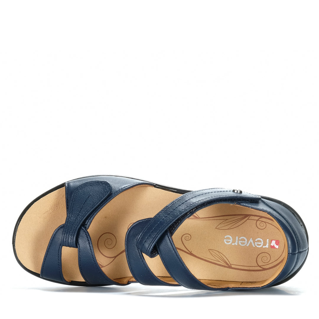 Revere Geneva Blue French Womens Sandals