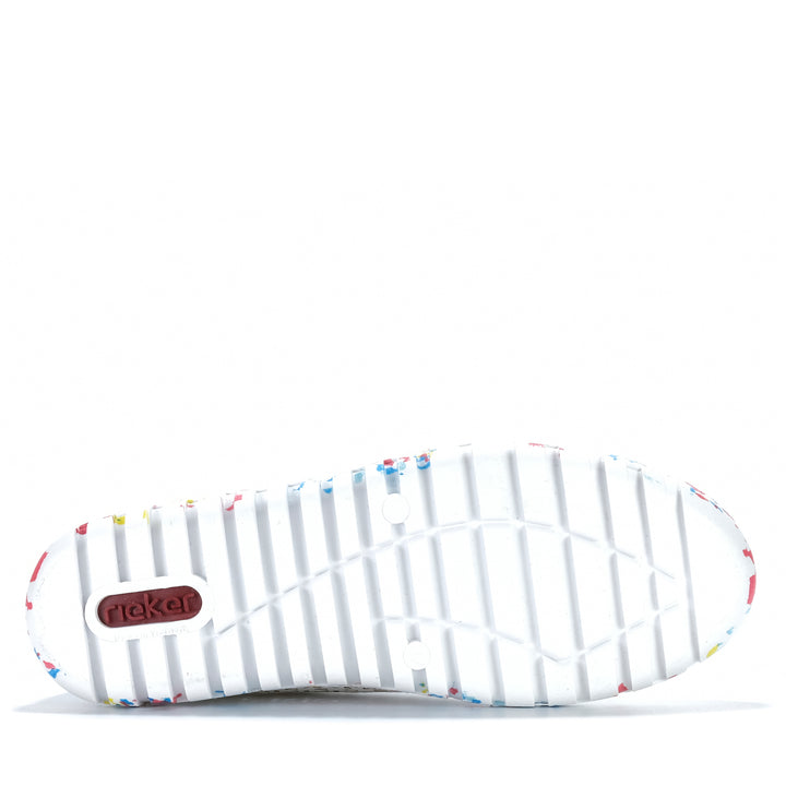 Rieker Dillard M2357/80 Weiss Womens Sneakers
