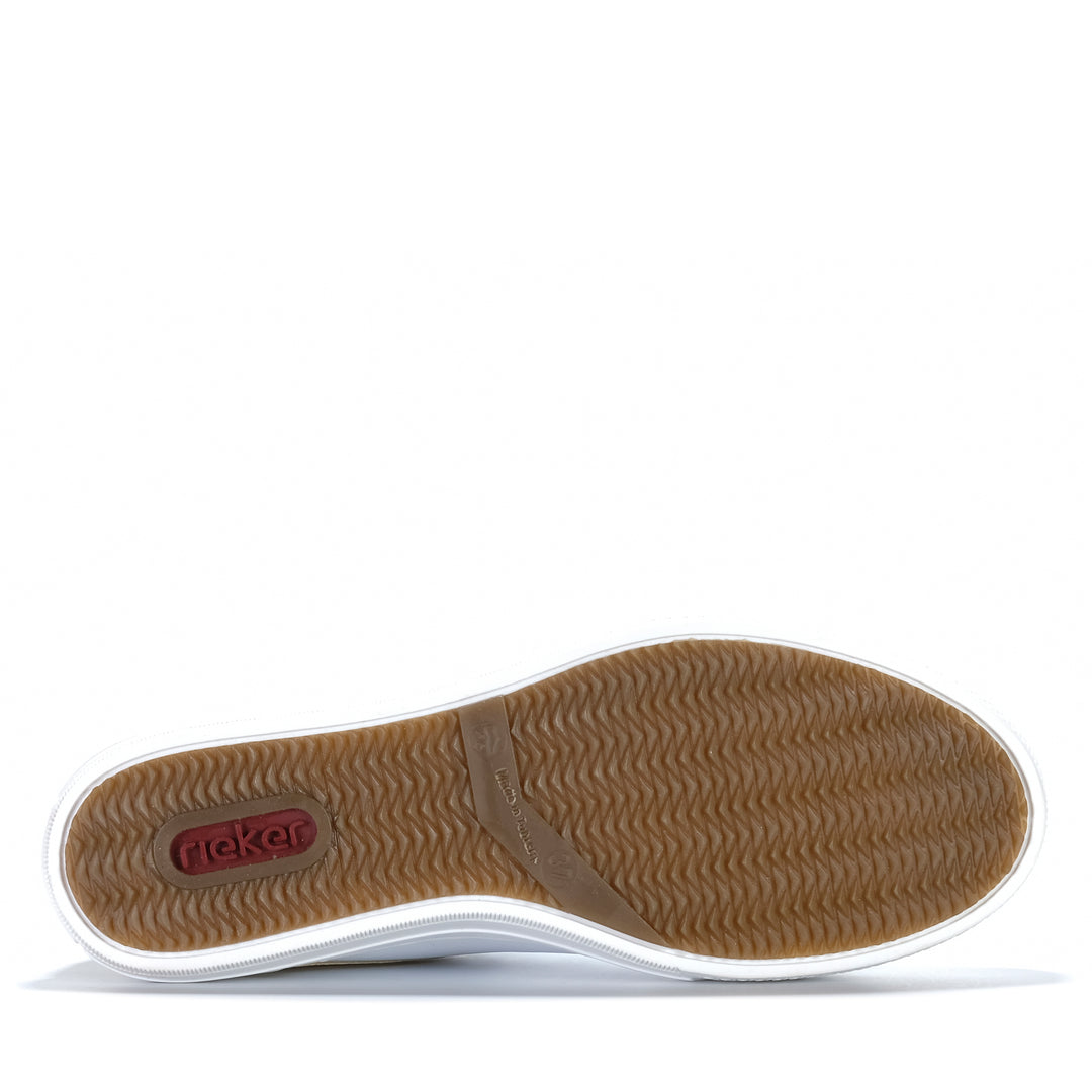 Rieker Dobbs L59A1/81 Weiss Kombi Womens Sneakers