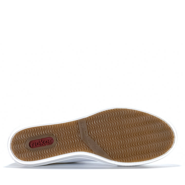 Rieker Dobbs L59A1/81 Weiss Kombi Womens Sneakers