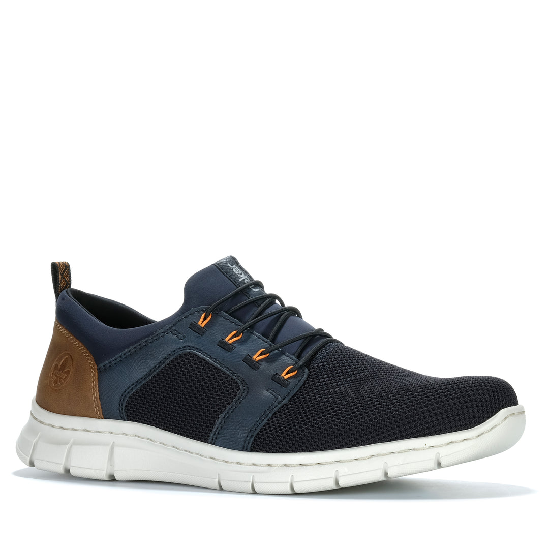 Rieker Nantucket B7796/14 Blue Mens Shoes