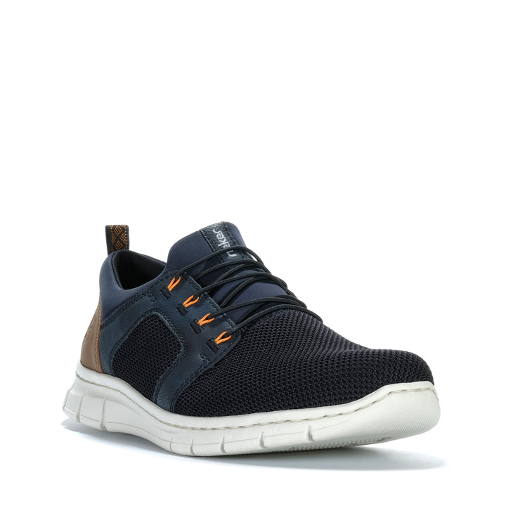 Rieker Nantucket B7796/14 Blue Mens Shoes