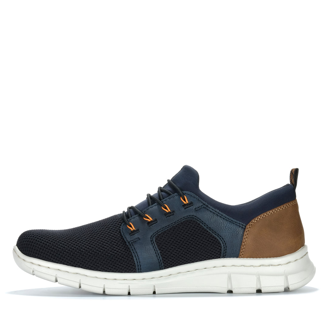 Rieker Nantucket B7796/14 Blue Mens Shoes
