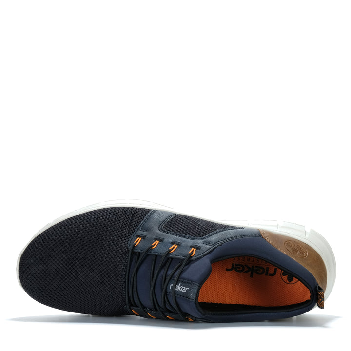 Rieker Nantucket B7796/14 Blue Mens Shoes