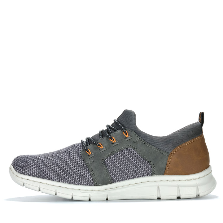 Rieker Nantucket B7796/42 Grey Mens Shoes