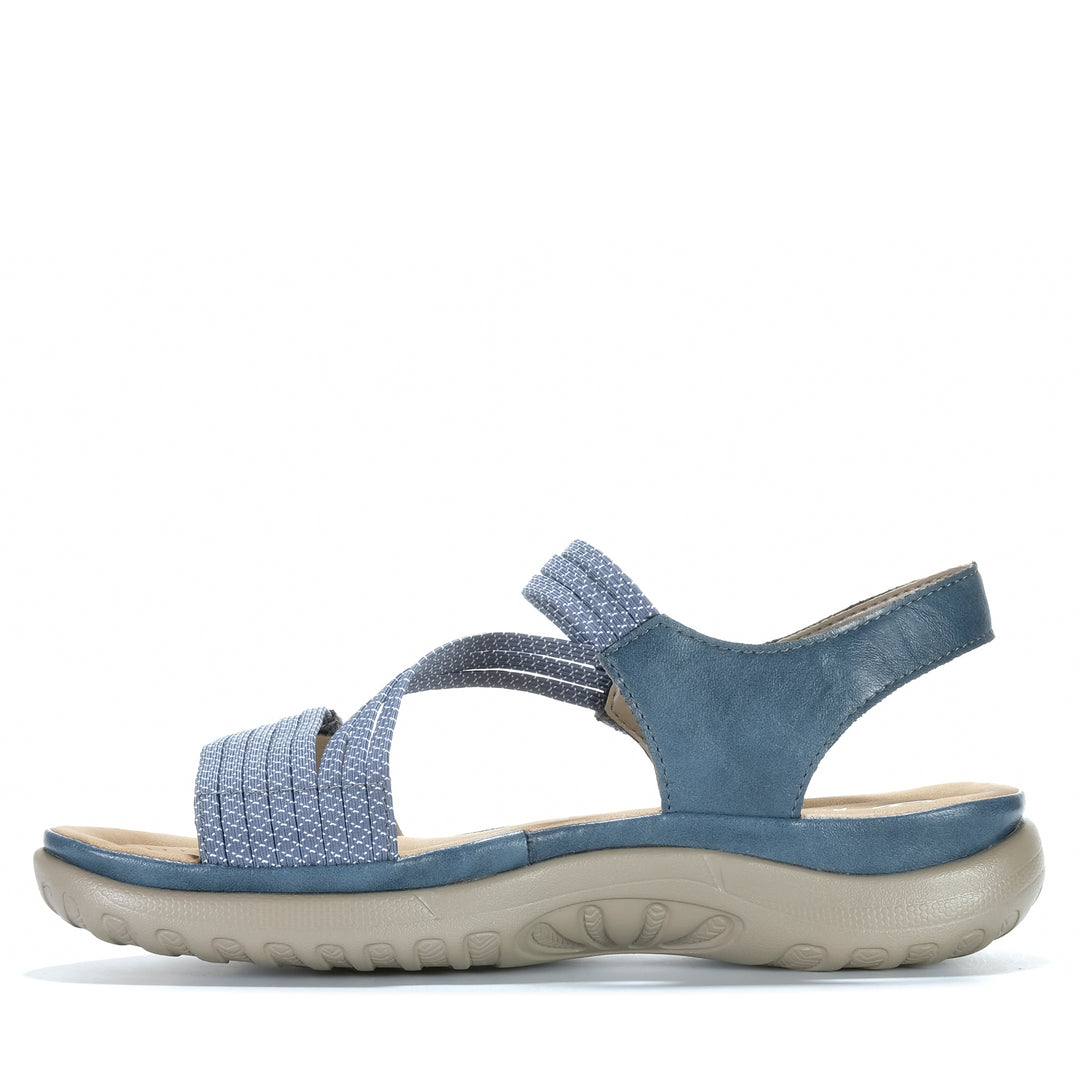 Rieker Vegas 64870/14 Blue Womens Sandals