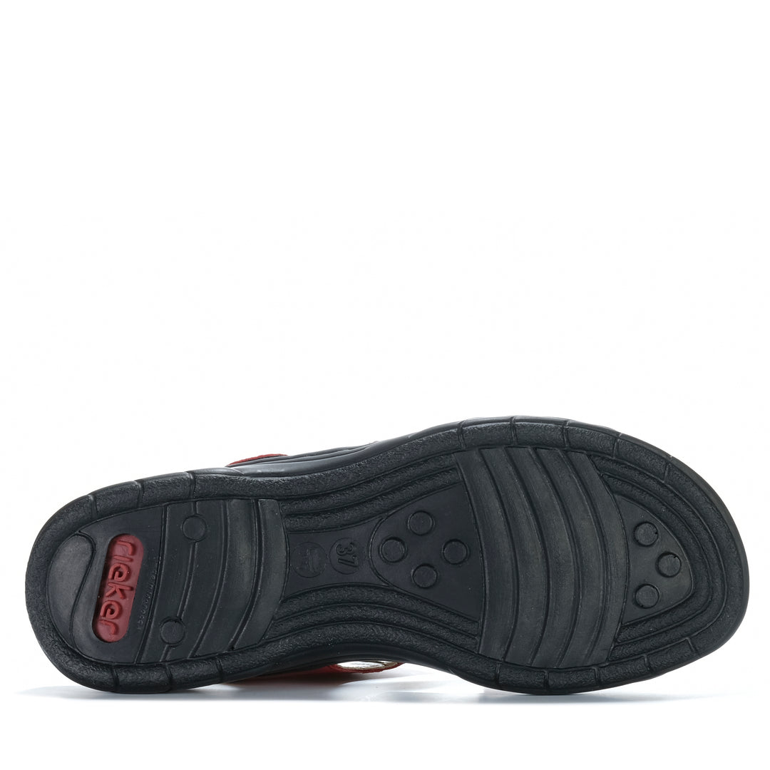 Rieker Virginia 64573/33 Red Womens Sandals