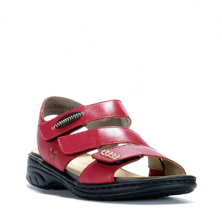 Rieker Virginia 64573/33 Red Womens Sandals