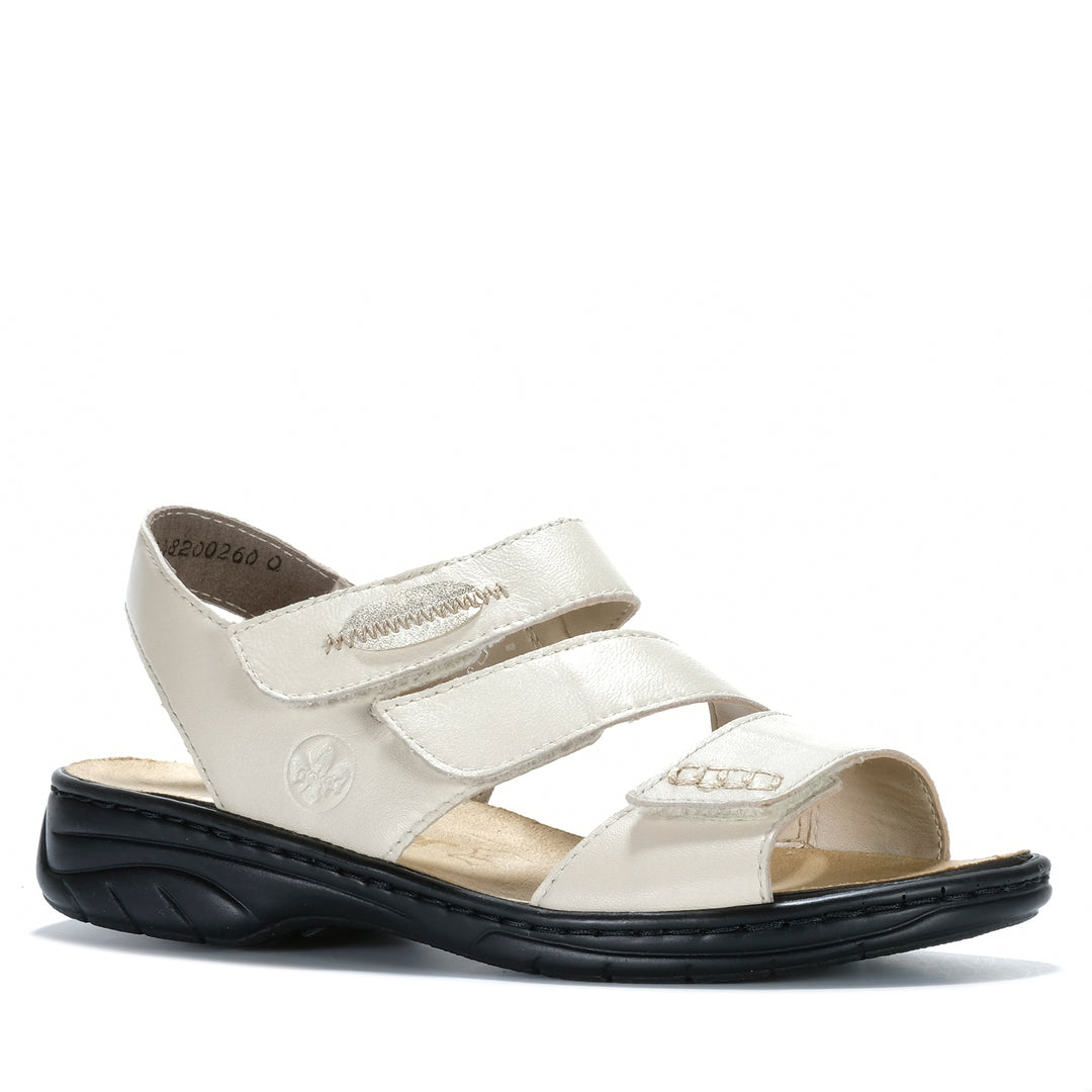Rieker Virginia 64573/81 White Womens Sandals