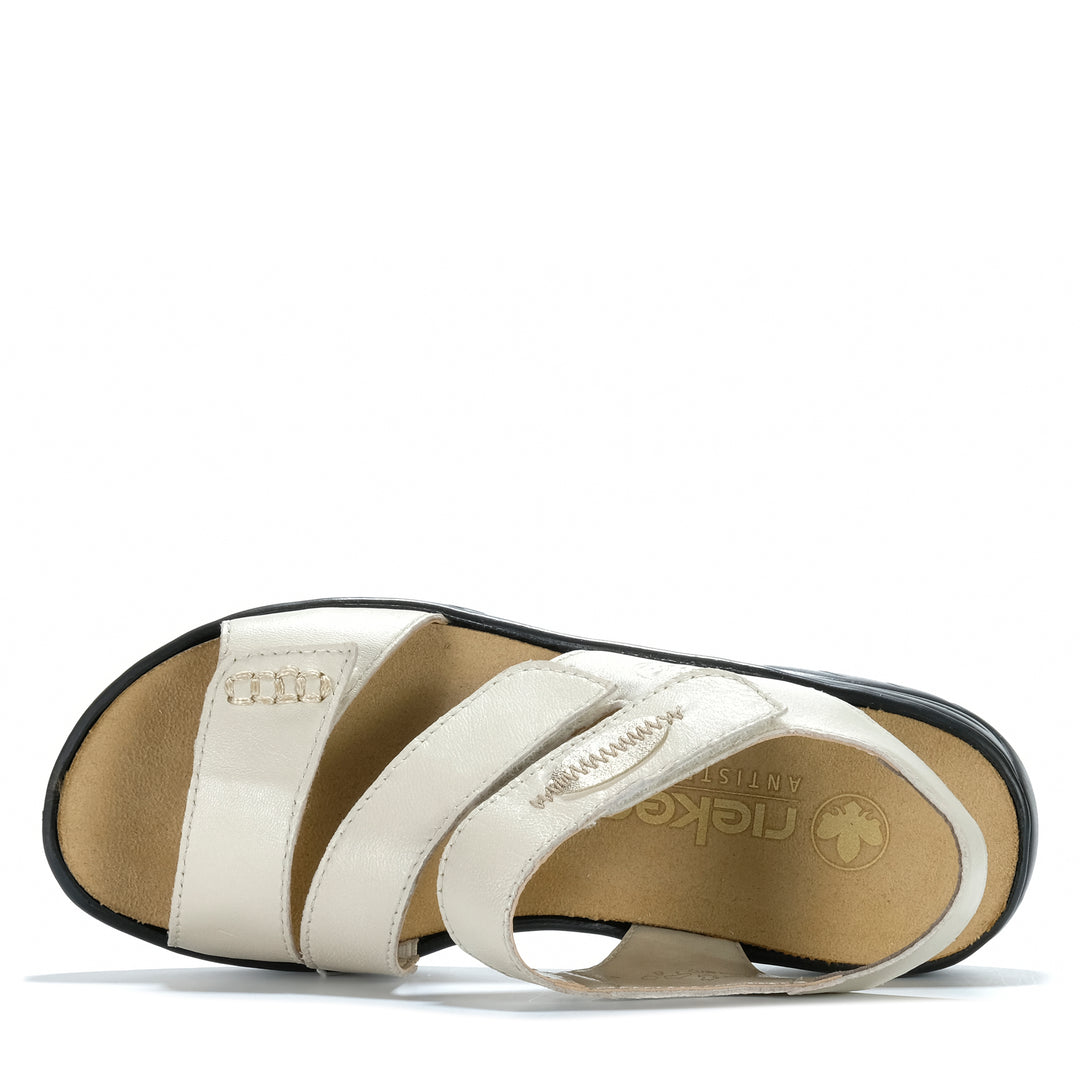 Rieker Virginia 64573/81 White Womens Sandals