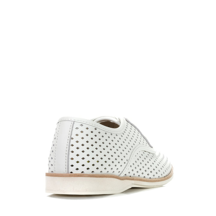 Rollie Derby Punch White, Womens, flats, low-tops, Rollie, shoes, sneakers, white, womens