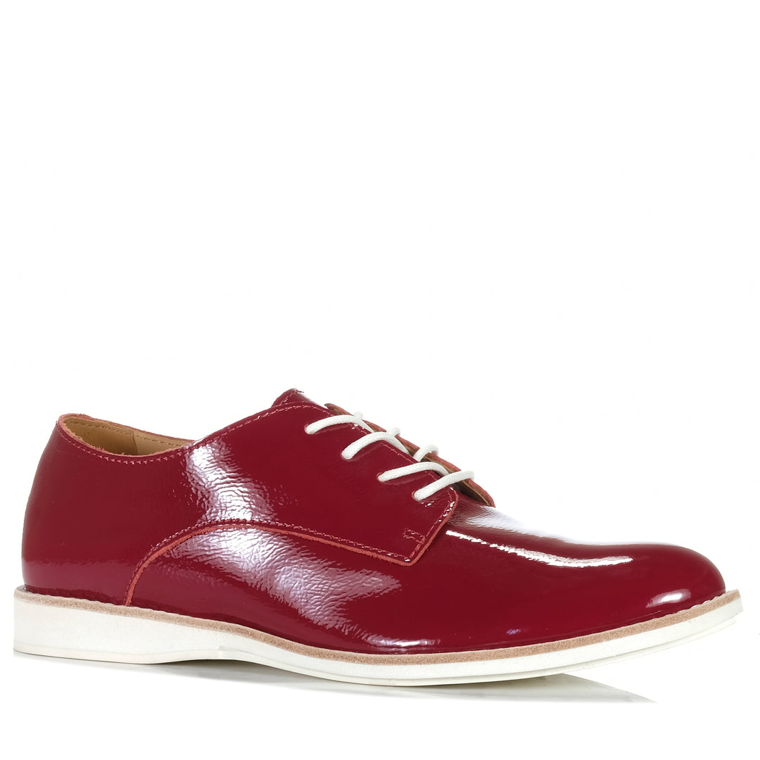 Rollie Derby Super Soft Merlot Patent, Womens