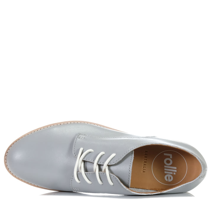 Rollie Derby Super Soft Stone, Womens, flats, grey, low-tops, rollie, shoes, sneakers, womens