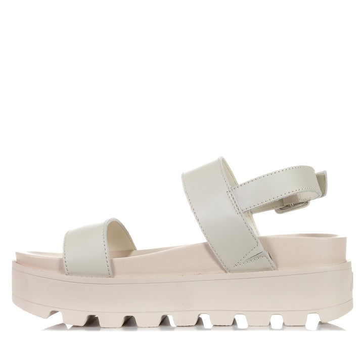 Rollie Zeze Wedge Strap All Oat, Womens, flats, Rollie, sandals, taupe, womens