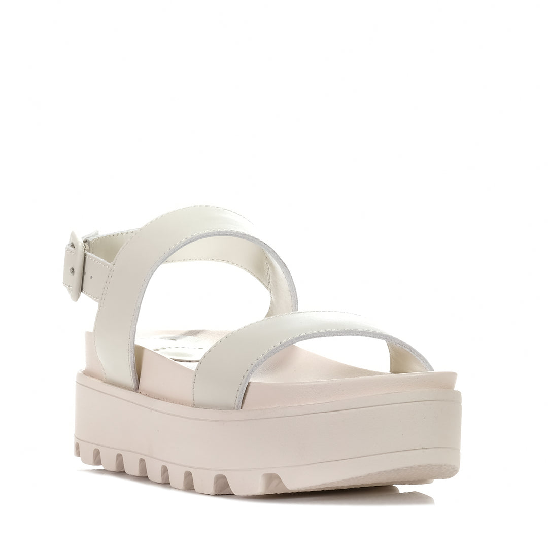 Rollie Zeze Wedge Strap All Oat, Womens, flats, Rollie, sandals, taupe, womens