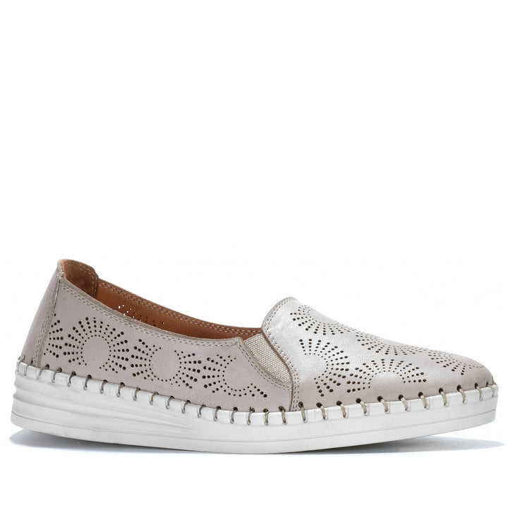 Sala Lazy 2 Silver Grey Womens Shoes
