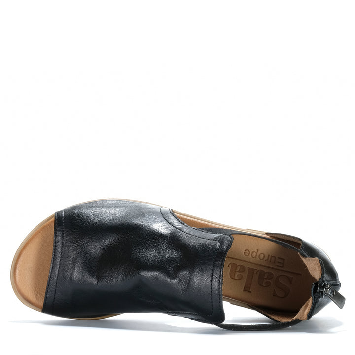 Sala Mina Black Womens Sandals