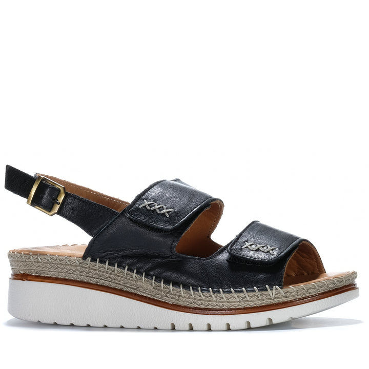 Sala Ocean Black Womens Sandals