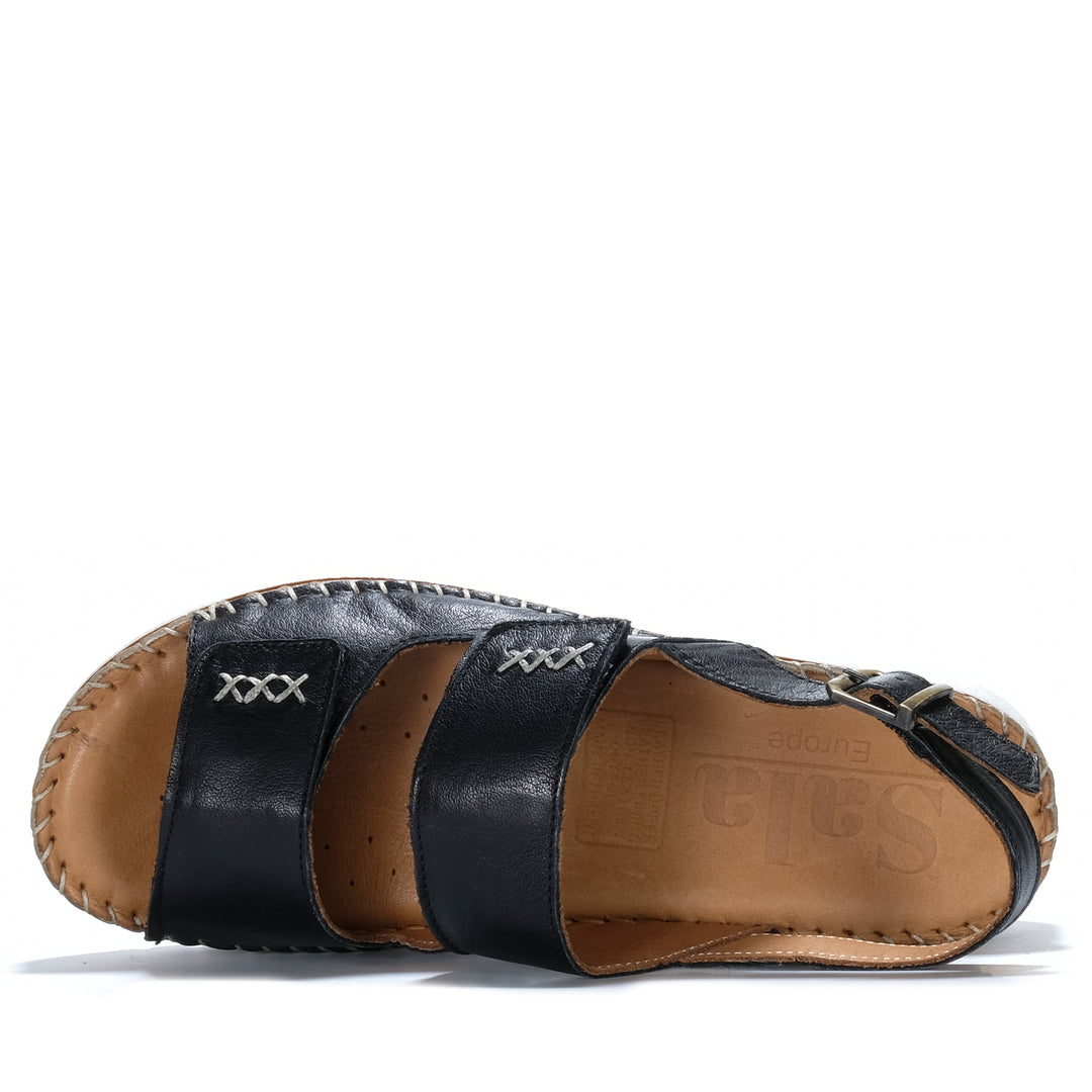 Sala Ocean Black Womens Sandals