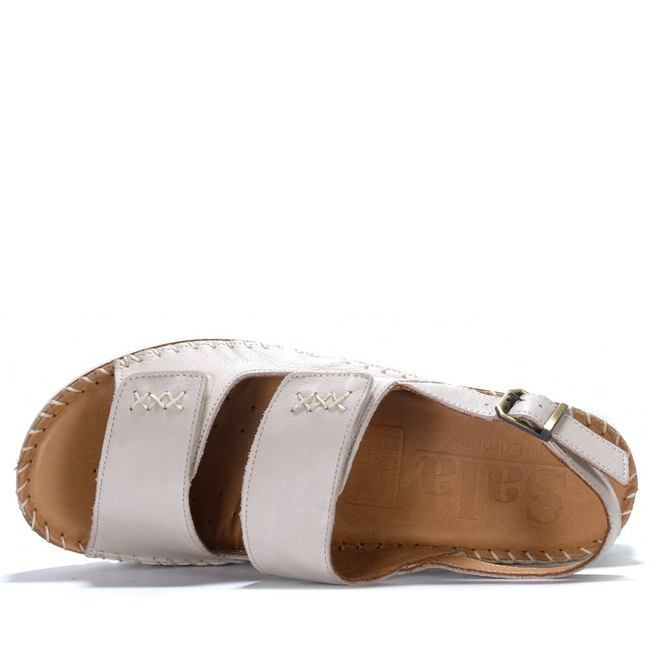 Sala Ocean Silver Grey Womens Sandals