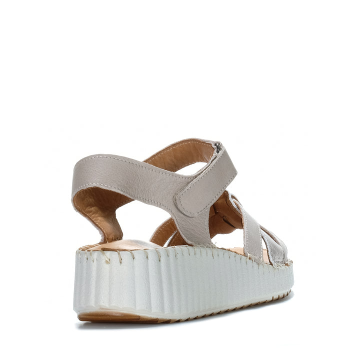 Sala Sophie Silver Grey Womens Sandals