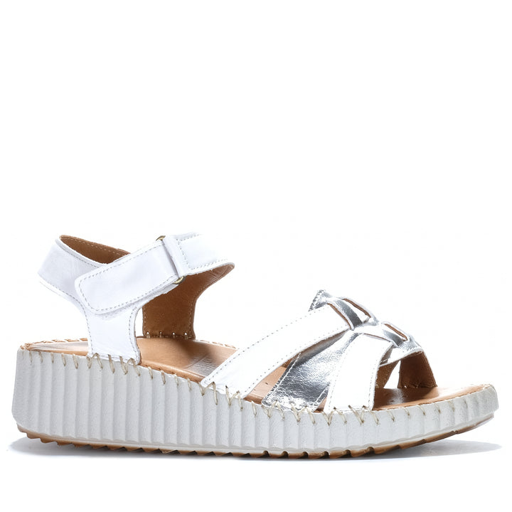 Sala Sophie White Womens Sandals