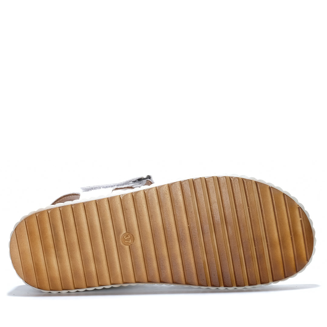 Sala Sophie White Womens Sandals