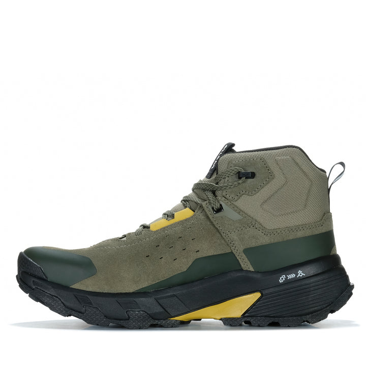 Salewa Pedroc 2 Leather Mid Powertex Faded Green/Dark Olive Mens Walking Shoes