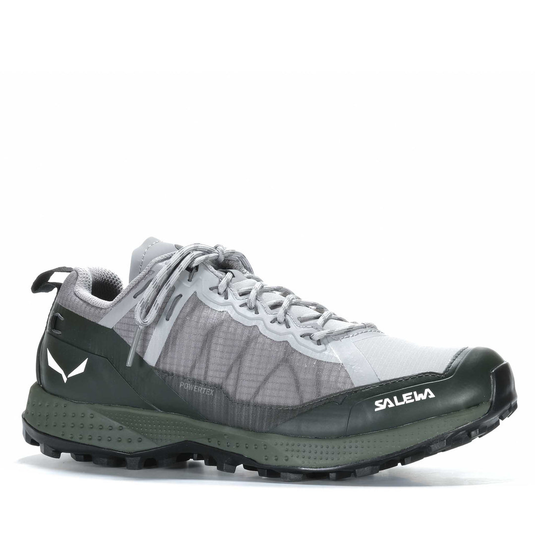 Salewa Pedroc Powertex Alloy/Dark Olive Mens Walking & Running