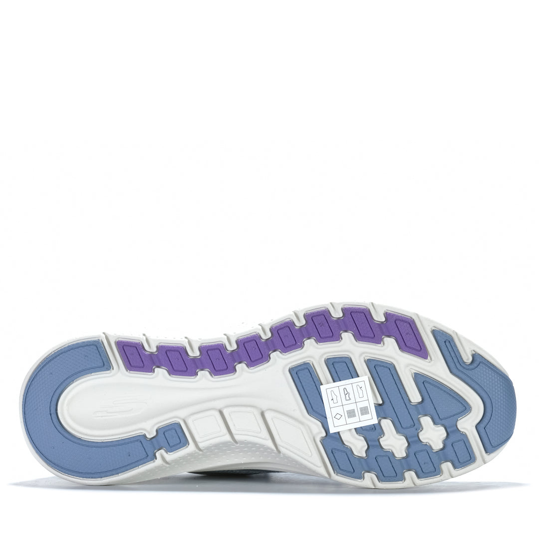 Skechers Arch Fit 2.0 - Sleek Stride Blue/Purple 150328 Womens Sports