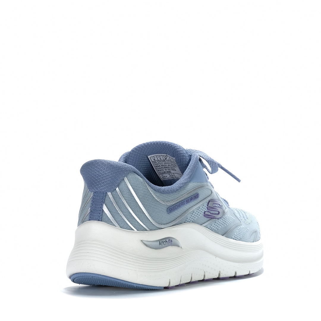 Skechers Arch Fit 2.0 - Sleek Stride Blue/Purple 150328 Womens Sports