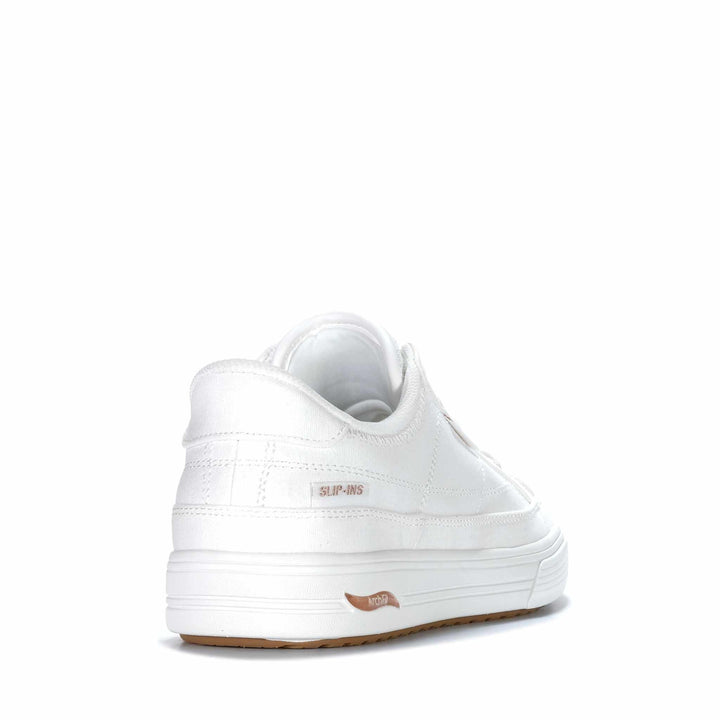 Skechers Arch Fit Arcade - See Ya There Wide White 177197 Womens Sneakers