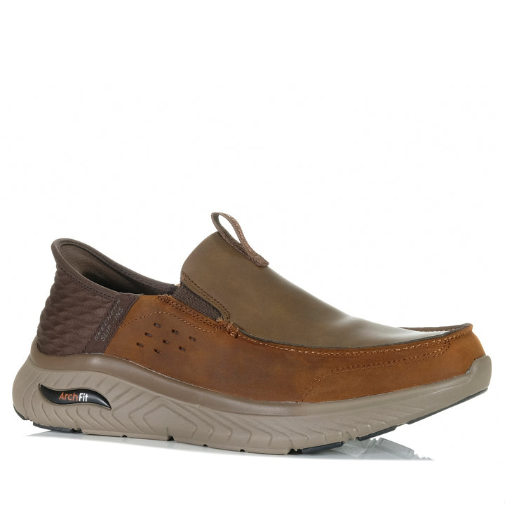 Skechers Arch Fit Crosser - Porto Dark Brown 205342
